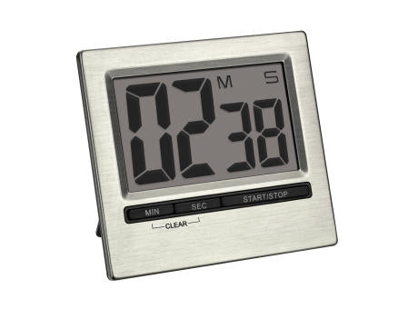 Digitaler Timer und Stoppuhr mit Aluminium-Front