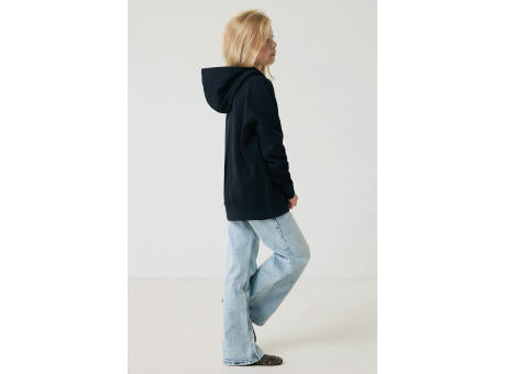 IQONIQ Yengo KidsHoodie mit Seitentaschen aus rec. Baumwolle