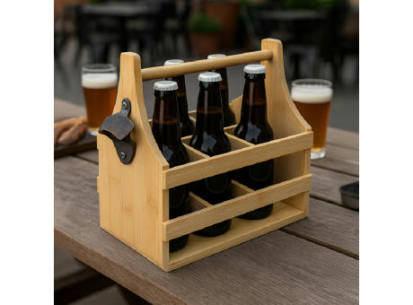 BOTTLE RACK GUTI GREIGE