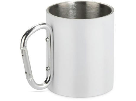 Becher aus recyceltem Edelstahl VIVO 250 ml