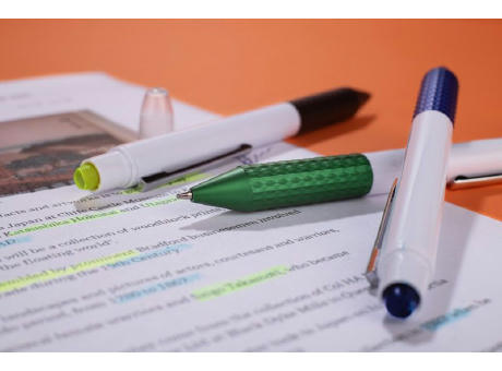 Kugelschreiber mit Textmarker FLUO