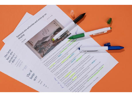 Kugelschreiber mit Textmarker FLUO