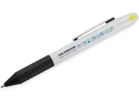 Kugelschreiber mit Textmarker FLUO