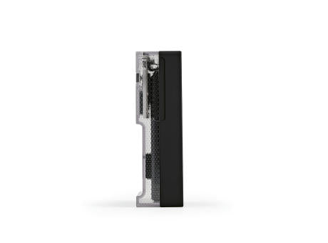 Elexa Powerbank aus rABS mit 20000 mAh. Lädt auch Laptops. LED-Anzeige