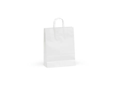 Etna M weiße FSC®-Kraftpapiertasche. 90g/m². Hergestellt in Portugal