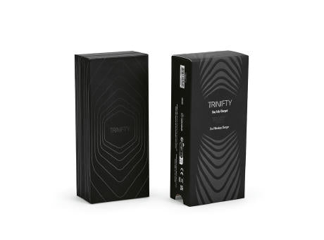 Trinifty 3-in-1 Wireless Charger aus rABS mit 5000 mAh