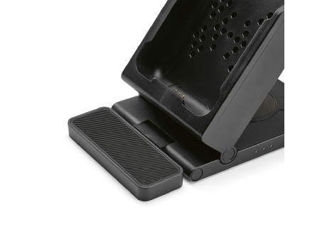 Trinifty 3-in-1 Wireless Charger aus rABS mit 5000 mAh