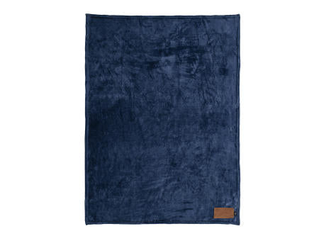 Van-Eyck Decke aus rPET (240 g/m²). Mit personalisierbarem Aufnäher
