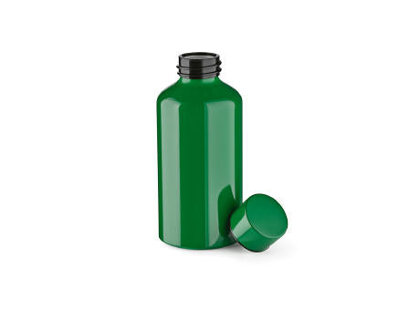 Yukon Trinkflasche rAluminium, 550 ml. Einwandig und Auslaufsicher