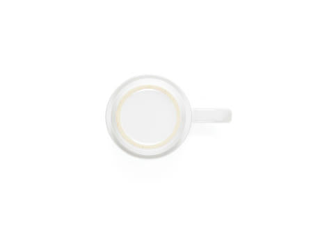 Ebro Keramik Tasse mit Kork,410 ml. Für Sublimationsdruck geeignet