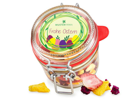 Bügelglas Oster-Früchte-Mix