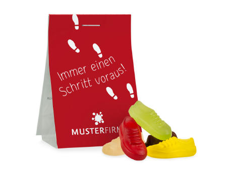 Naschtaschen Schritt voraus- vegane Schuhe