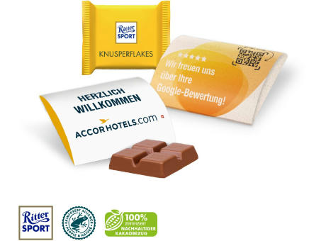 Ritter SPORT "Mini" im Werbebriefchen