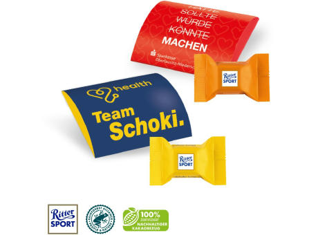 Ritter SPORT "Schokowürfel" im Werbebriefchen