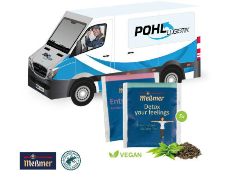 3D Präsent "Transporter" mit Meßmer