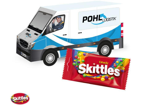 3D Präsent "Transporter" mit Skittles®