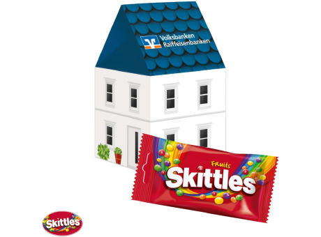 3D Präsent "Haus" mit Skittles®