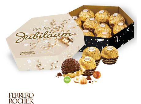 Süße Präsentbox "Maxi" mit FERRERO Rocher