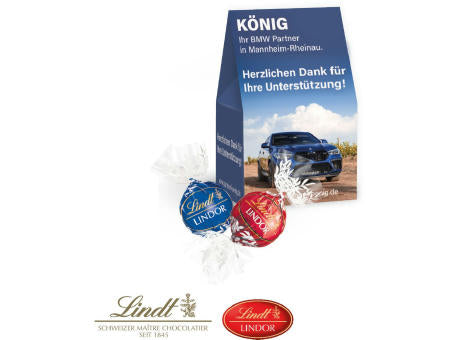 Werbepräsent "Selection Mini" mit Lindt Lindor Pralinés