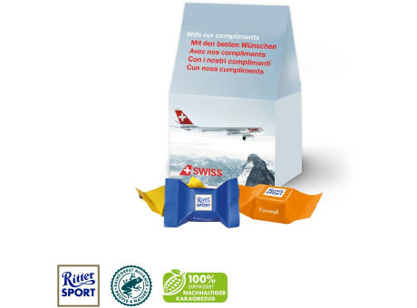 Werbepräsent "Selection Mini" mit Ritter SPORT Schokowürfel
