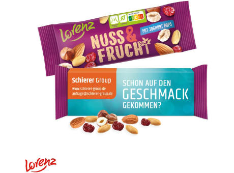 Lorenz Nuss & Frucht im Werbeschuber