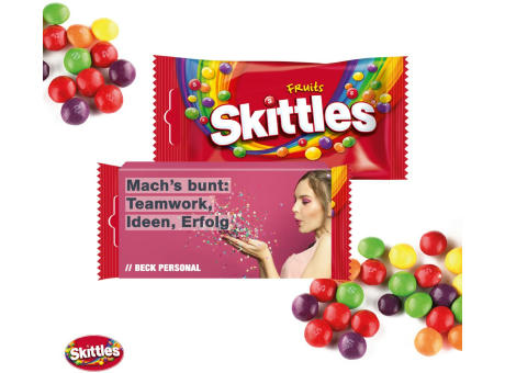 Skittles® im Werbeschuber