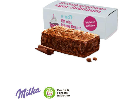 Milka Choco Brownie in Werbebox