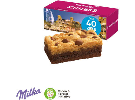 Milka Choco Brookie in Werbebox