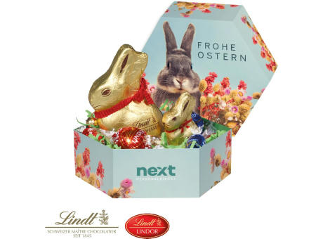 Großes Premium-Osternest mit Schokolade von Lindt
