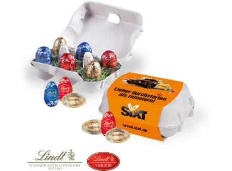 Schoko-Eier 6er Set mit Lindt Schokolade