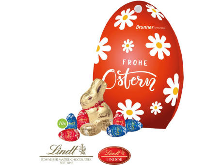 Werbe-Osterei mit Schokoladenmischung von Lindt