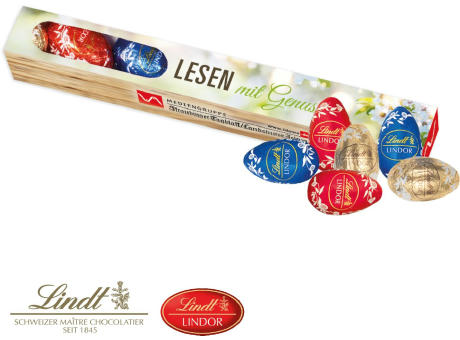 Eier Parade mit Lindt Schokolade