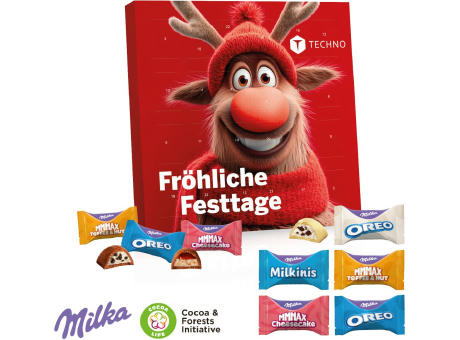 Tisch-Adventskalender Milka Favourites