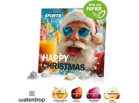 Tisch-Adventskalender Waterdrop®, Inlay aus Papier
