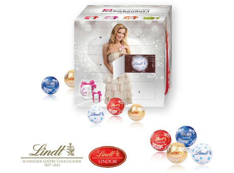 Adventskalender "Cube" mit Lindt Schokolade