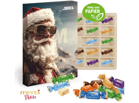Adventskalender mit Merci Petits, Inlay aus Papier