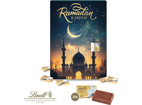 Ramadan-Kalender mit Lindt Schokolade