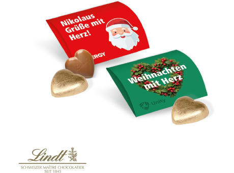 Lindt Herz, 5 g im Werbebriefchen "Xmas Edition"