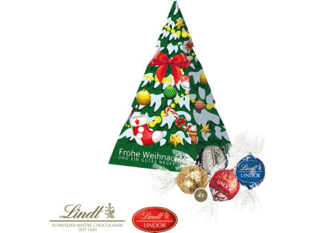 Präsent "Weihnachtsbaum" mit Lindor Pralinés