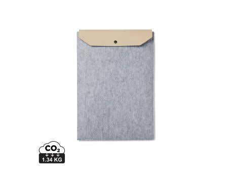VINGA Albon 15" Laptop-Seeve aus GRS recyceltem Filz