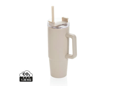 Tana Becher aus RCS recyceltem Kunststoff mit Griff 750ml