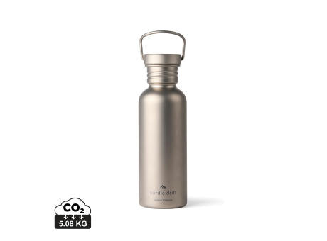 Nordic Drift Trail Ultraleichte Titan-Wasserflasche 600ml