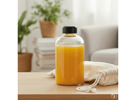 DRINK HEALTHY - Glas-Trinkflasche