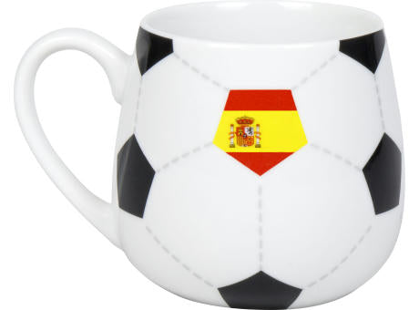 KÖNITZ Porzellan Tasse KC143 Fußball Spanien