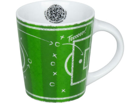 KÖNITZ Porzellan Tasse KC134 Fußball - Taktik
