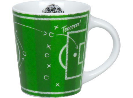 KÖNITZ Porzellan Tasse KC134 Fußball - Taktik