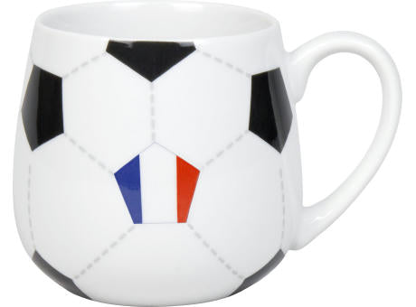 KÖNITZ Porzellan Tasse KC143 Fußball Frankreich
