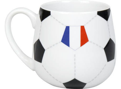 KÖNITZ Porzellan Tasse KC143 Fußball Frankreich