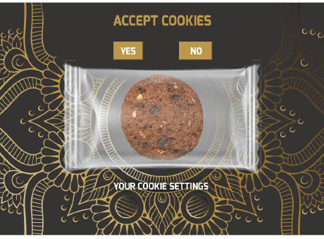 Cookie Schoko-Haselnuss, ca. 7g, Werbekarte