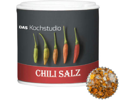 Gewürzmischung Chili-Salz, ca. 25g, Gewürzpappstreuer